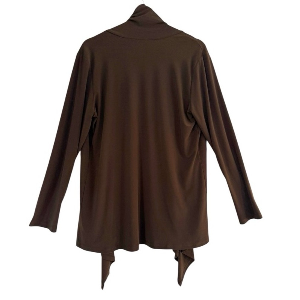CLARA SUNWOO 2 Piece Pant & Cardigan Set Brown Size XL - Picture 6 of 13